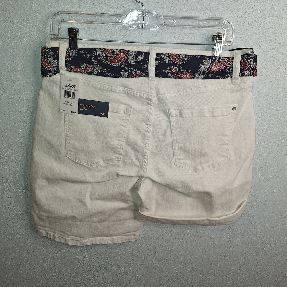 🌟 Jag Carter Girlfriend Shorts With Belt Size 10 NWT - Picture 4 of 7